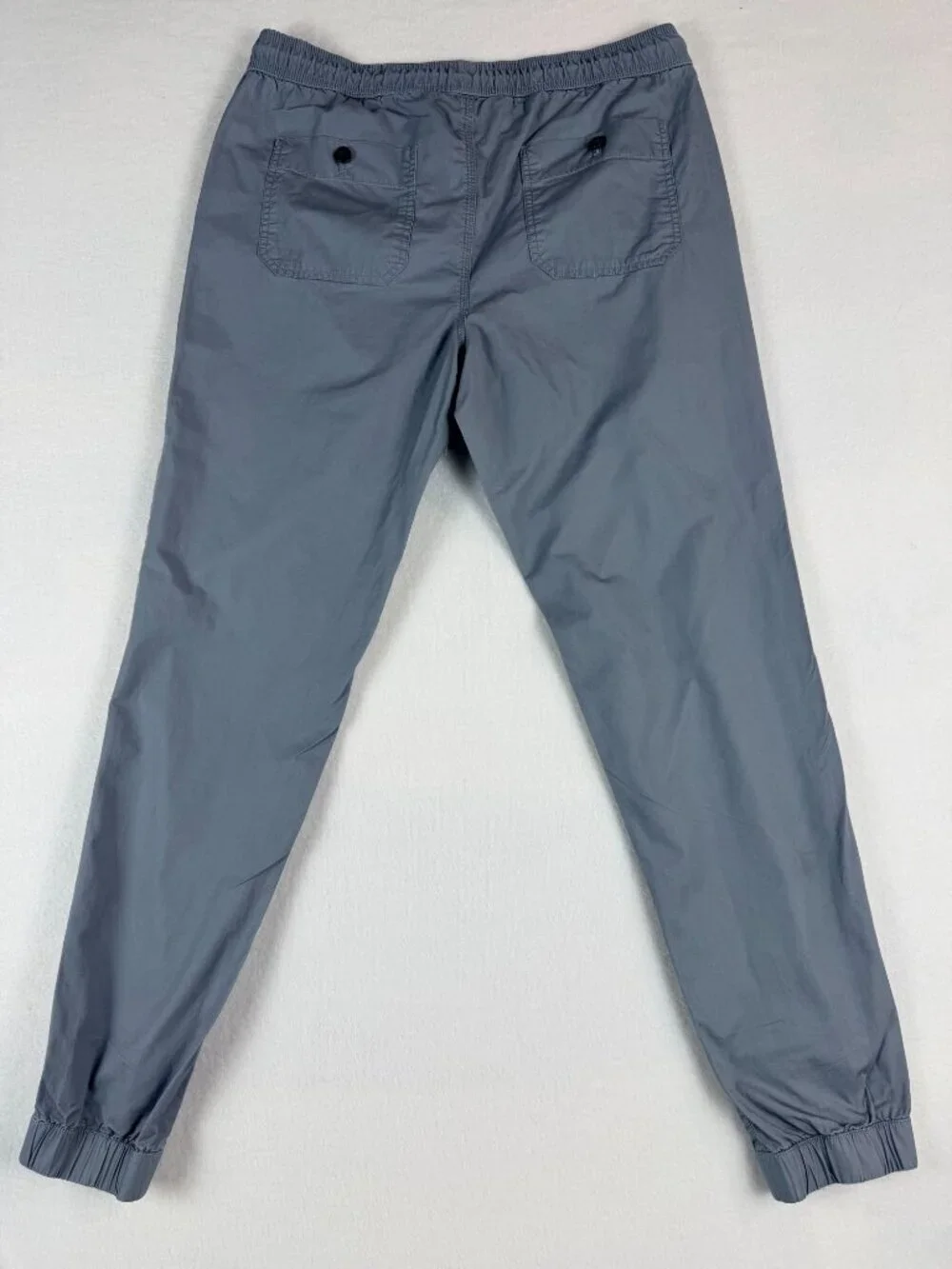 Banana Republic Aiden Pant Jogger Men’s 33x32 Gray Drawstring Cotton Pants